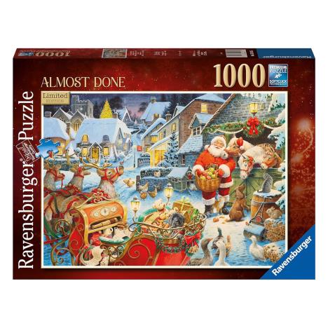 Limited Edition Almost Done No.27 1000pc Christmas Jigsaw Puzzle £14.99